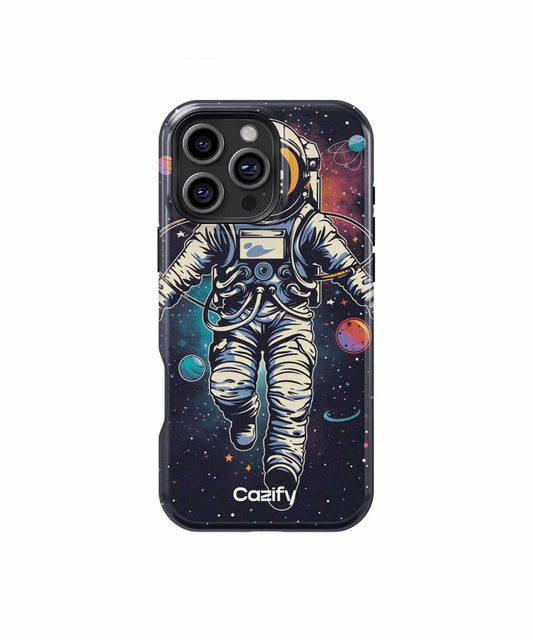 Cosmic Adventurer in Space Suit iPhone case Case Cazify - Delivery Canada