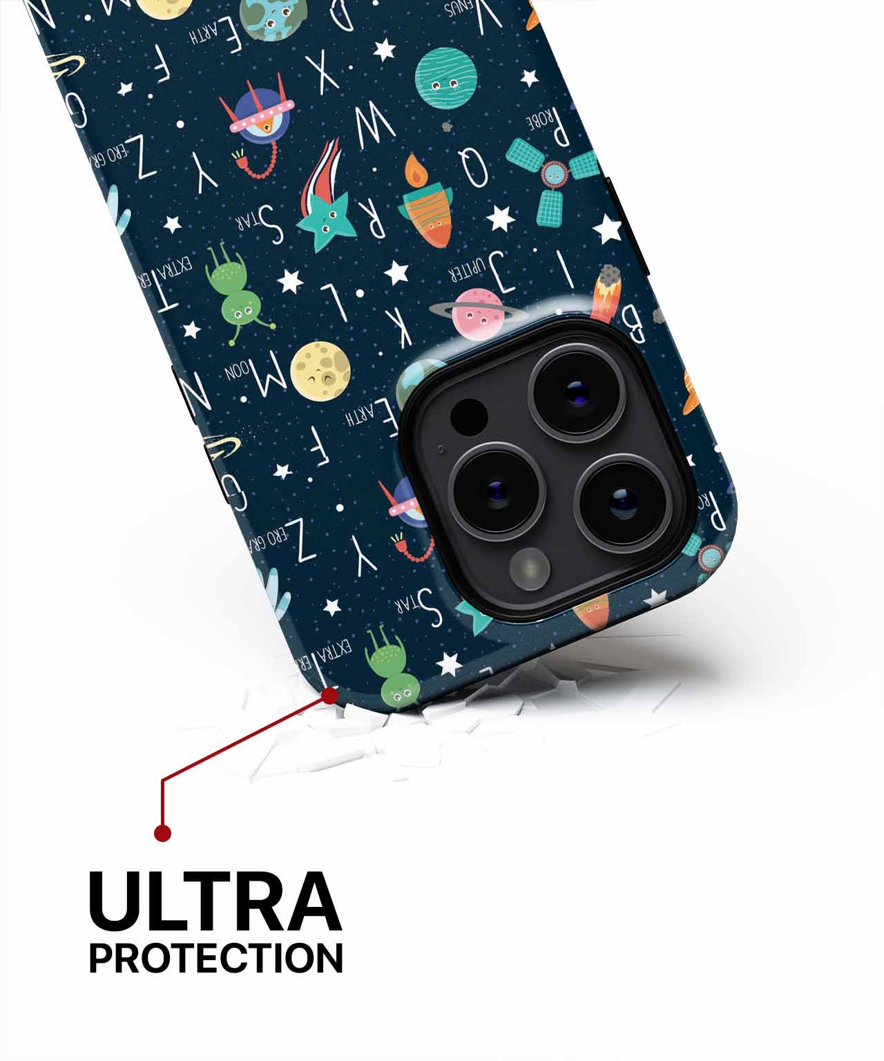 Cosmic Alphabet Adventure for Kids iPhone case Case Cazify - Delivery Canada