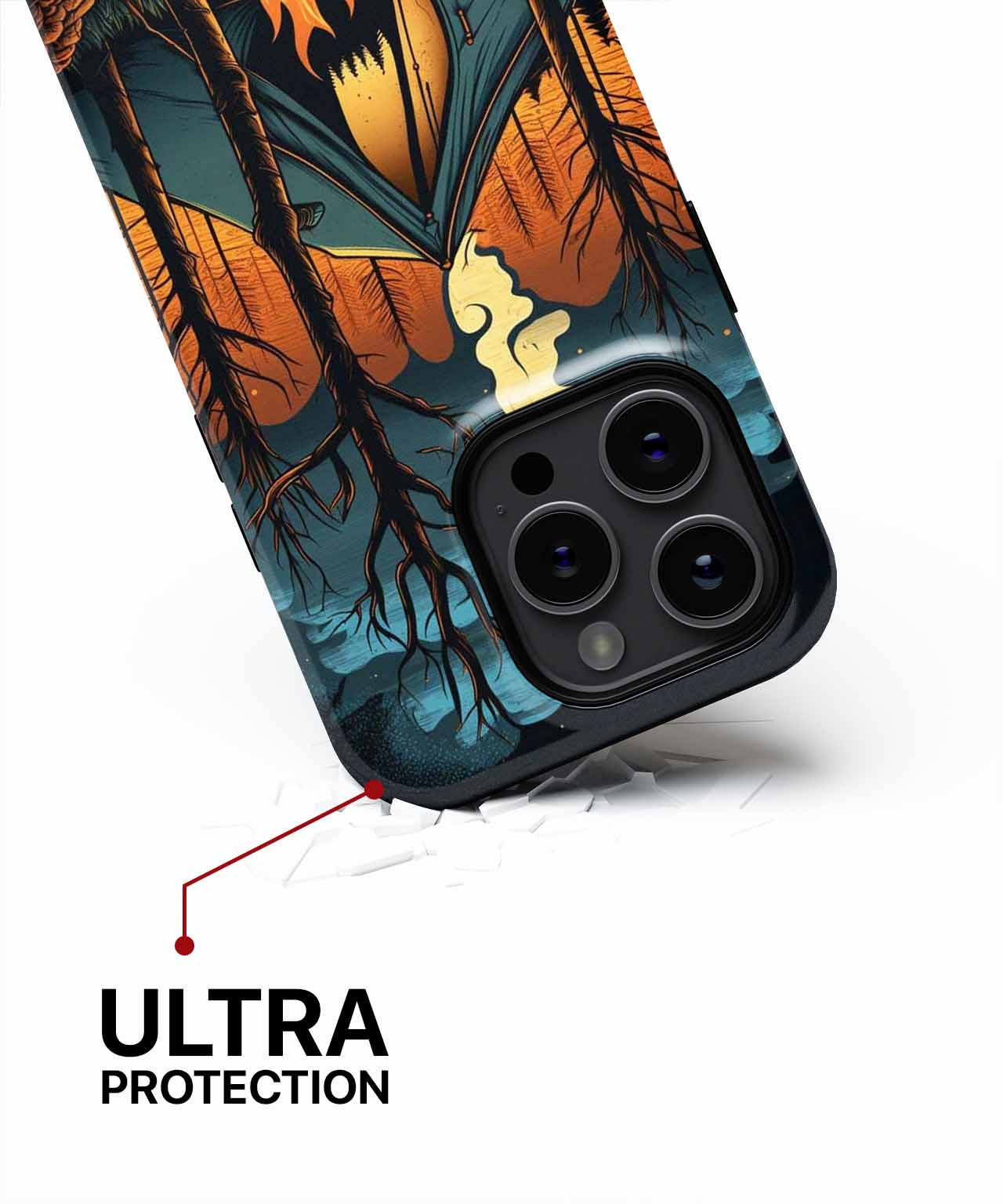 Cosmic Campfire Adventures Under the Stars iPhone case Case Cazify - Delivery Canada