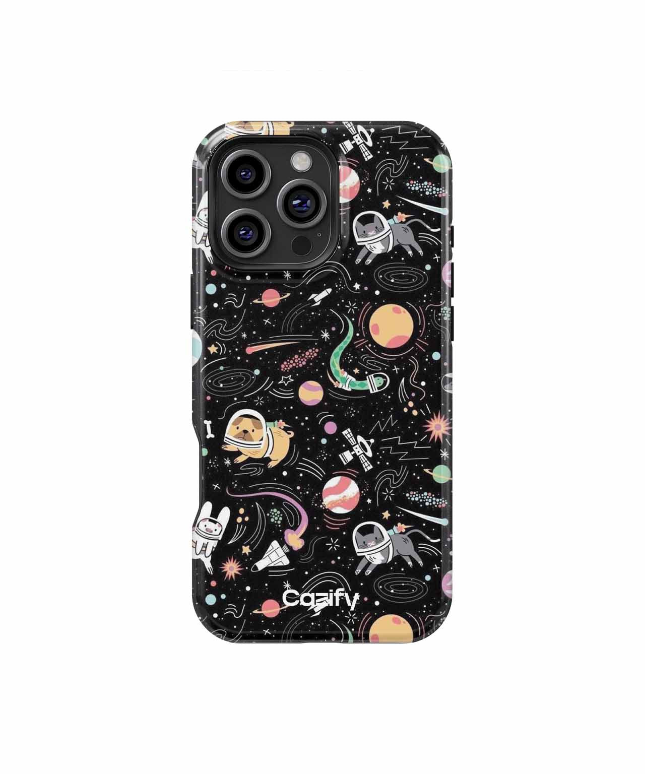 Cosmic Canine Adventures in Space iPhone case Case Cazify - Delivery Canada