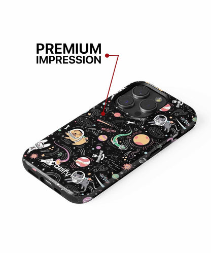 Cosmic Canine Adventures in Space iPhone case Case Cazify - Delivery Canada