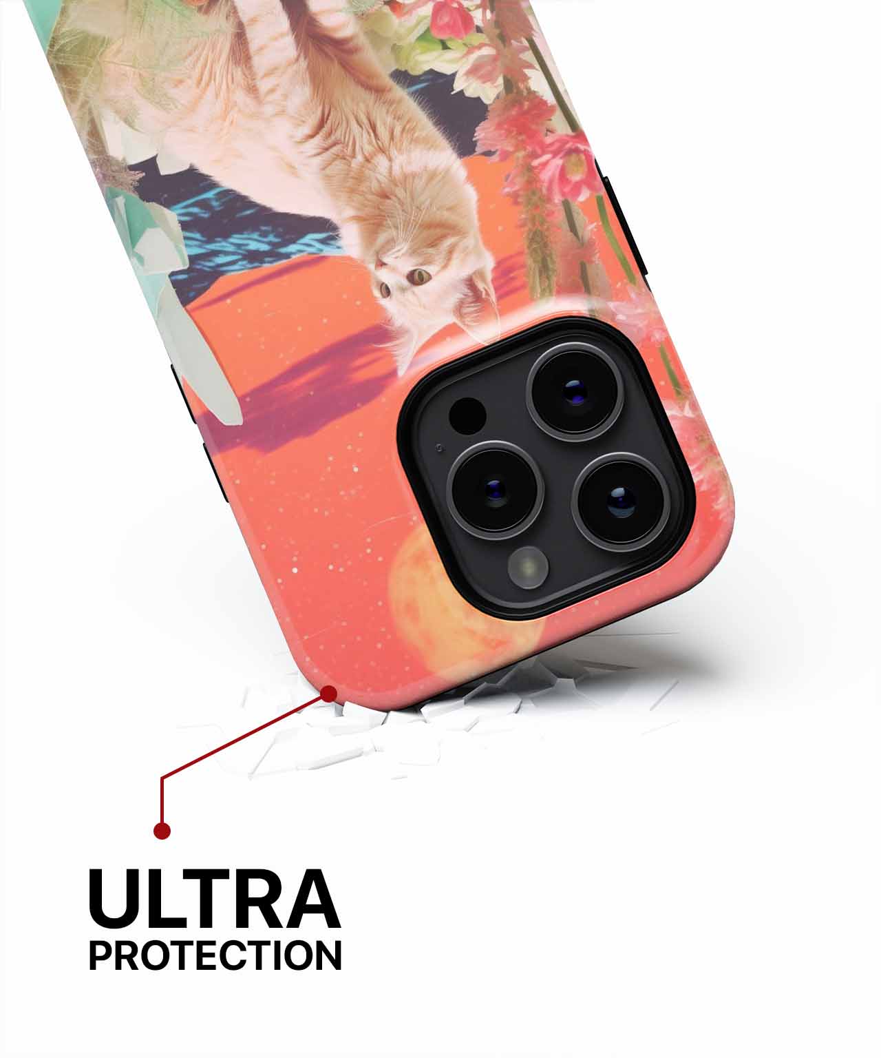 Cosmic Feline Adventure in a Dreamy World iPhone case Case Cazify - Delivery Canada