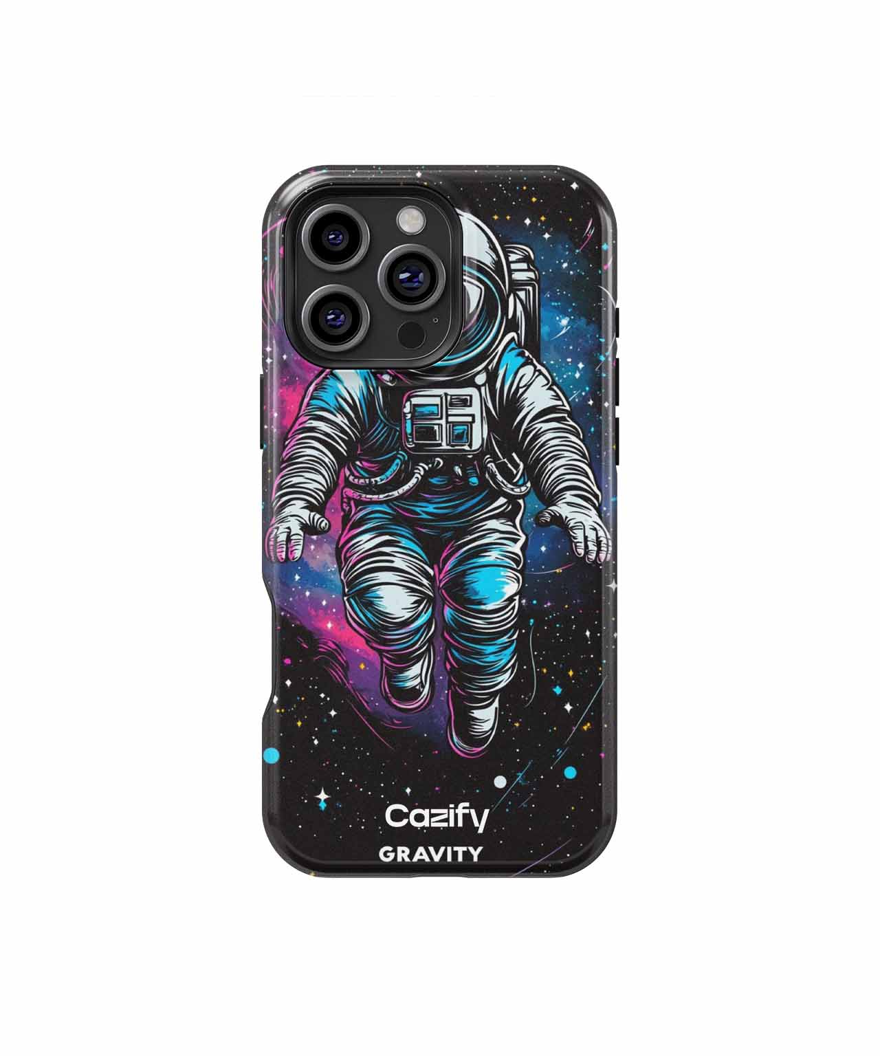 Cosmic Floating Astronaut Adventure iPhone case Case Cazify - Delivery Canada