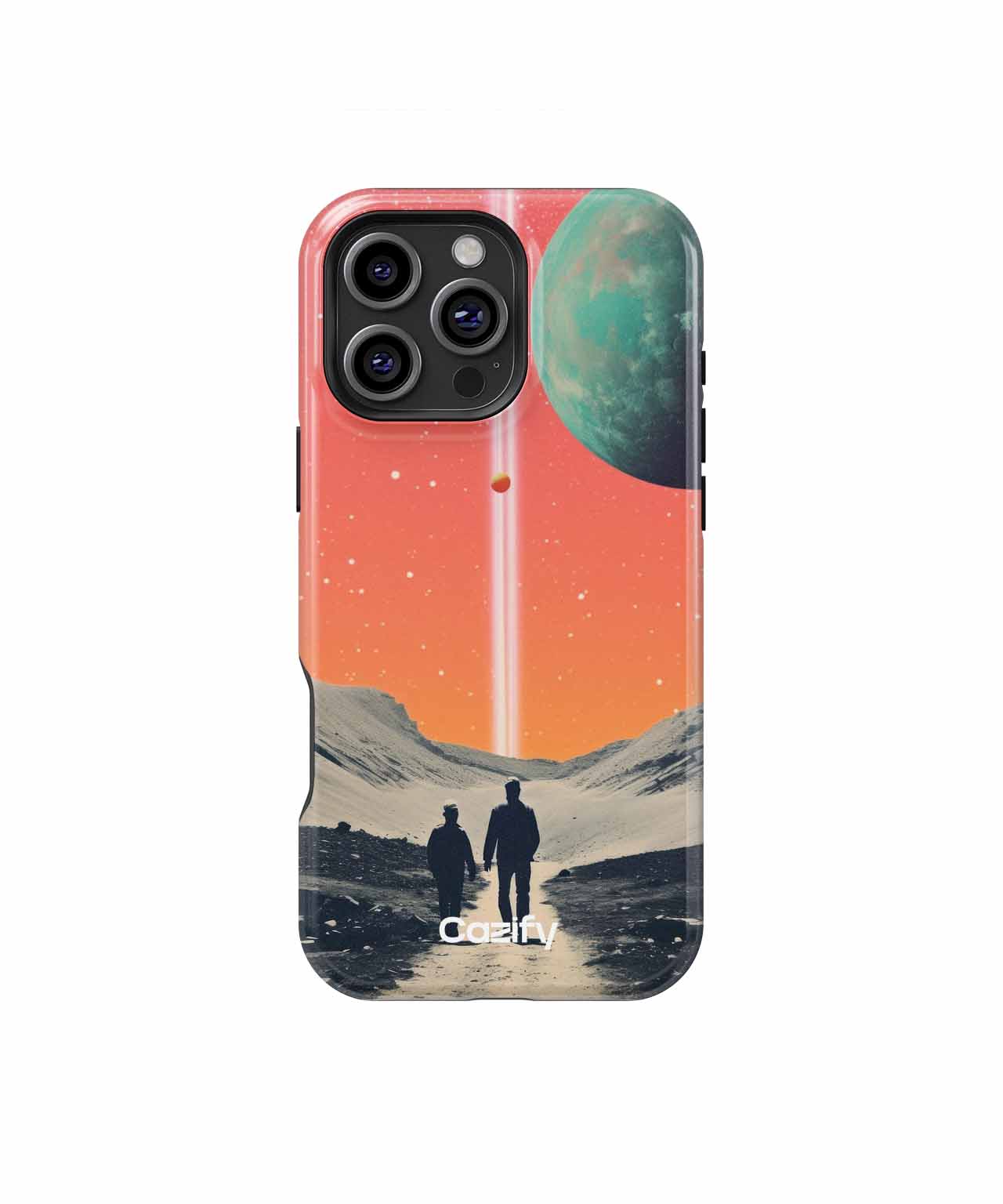 Cosmic Journey Through Vibrant Starglow iPhone case Case Cazify - Delivery Canada