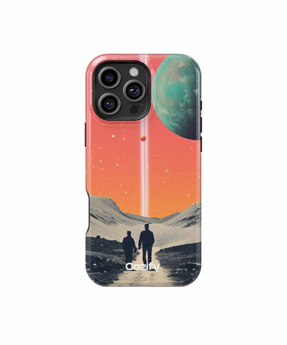 Cosmic Journey Through Vibrant Starglow iPhone case Case Cazify - Delivery Canada