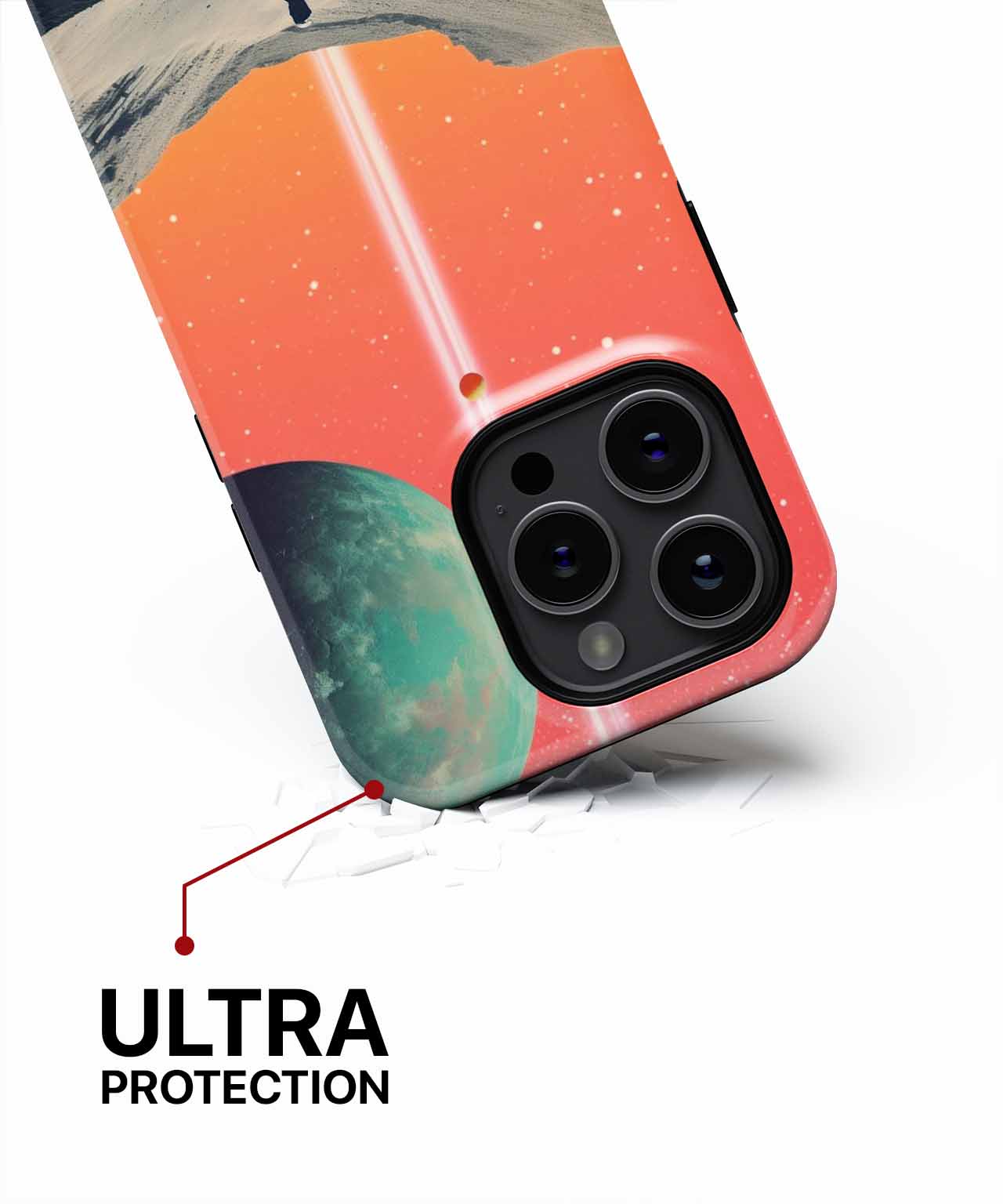 Cosmic Journey Through Vibrant Starglow iPhone case Case Cazify - Delivery Canada