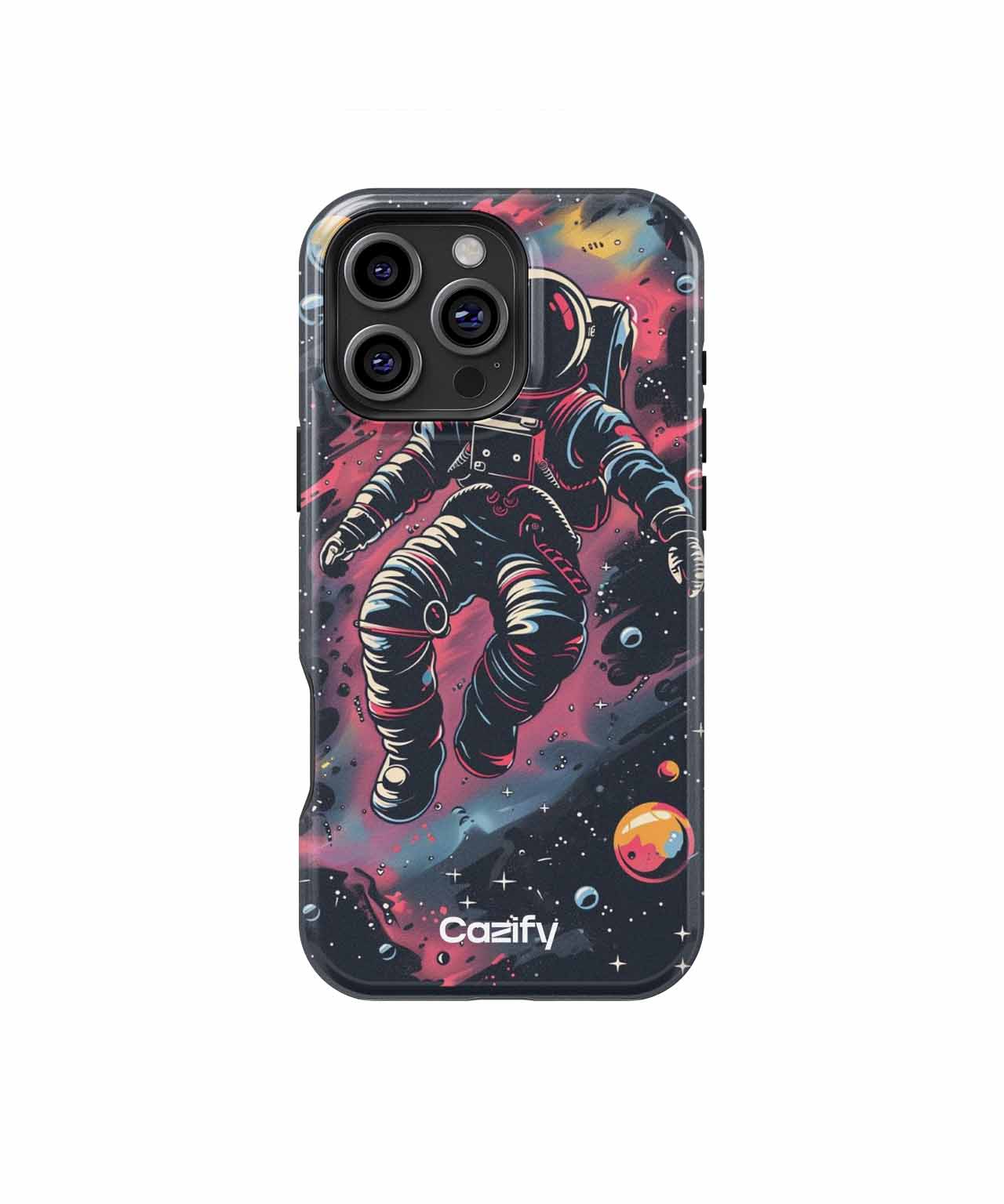 Cosmic Spacewalker Floating in Style iPhone case Case Cazify - Delivery Canada