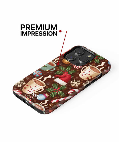 Cozy festive beverage delight iPhone case Case Cazify - Delivery Canada