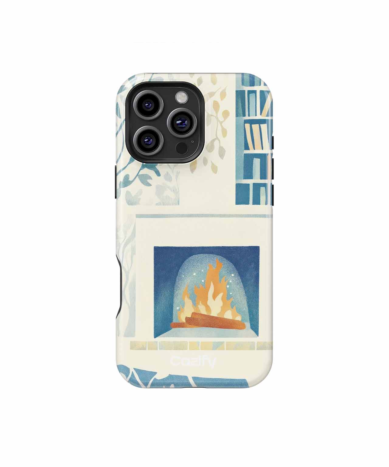 Cozy Fireside Reading Nook iPhone case Case Cazify - Delivery Canada