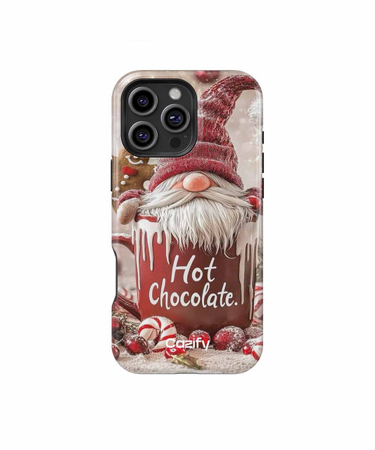 Cozy Gnome Sipping Hot Cocoa Bliss iPhone case Case Cazify - Delivery Canada