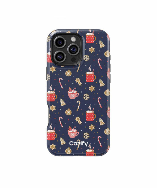 Cozy Hot Chocolate Winter Wonderland iPhone case Case Cazify - Delivery Canada
