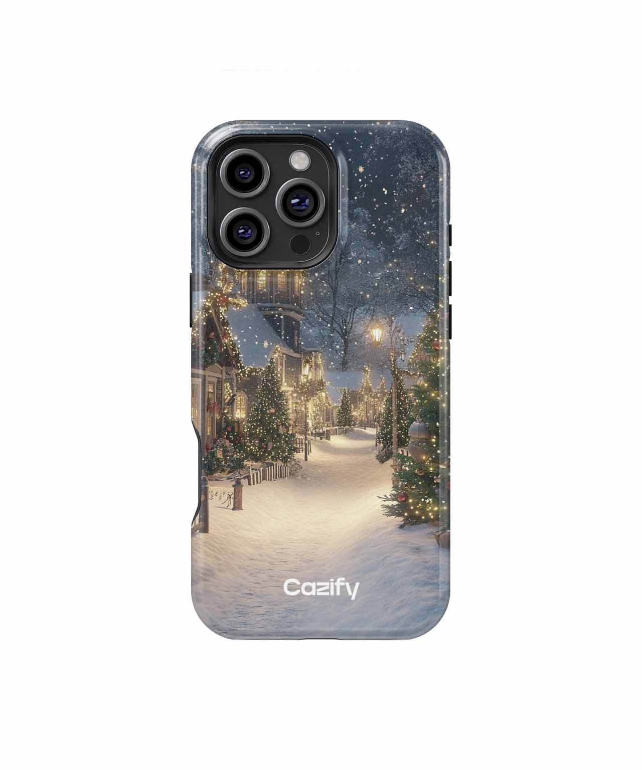 Cozy Snowy Winter Wonderland Adventure iPhone case Case Cazify - Delivery Canada