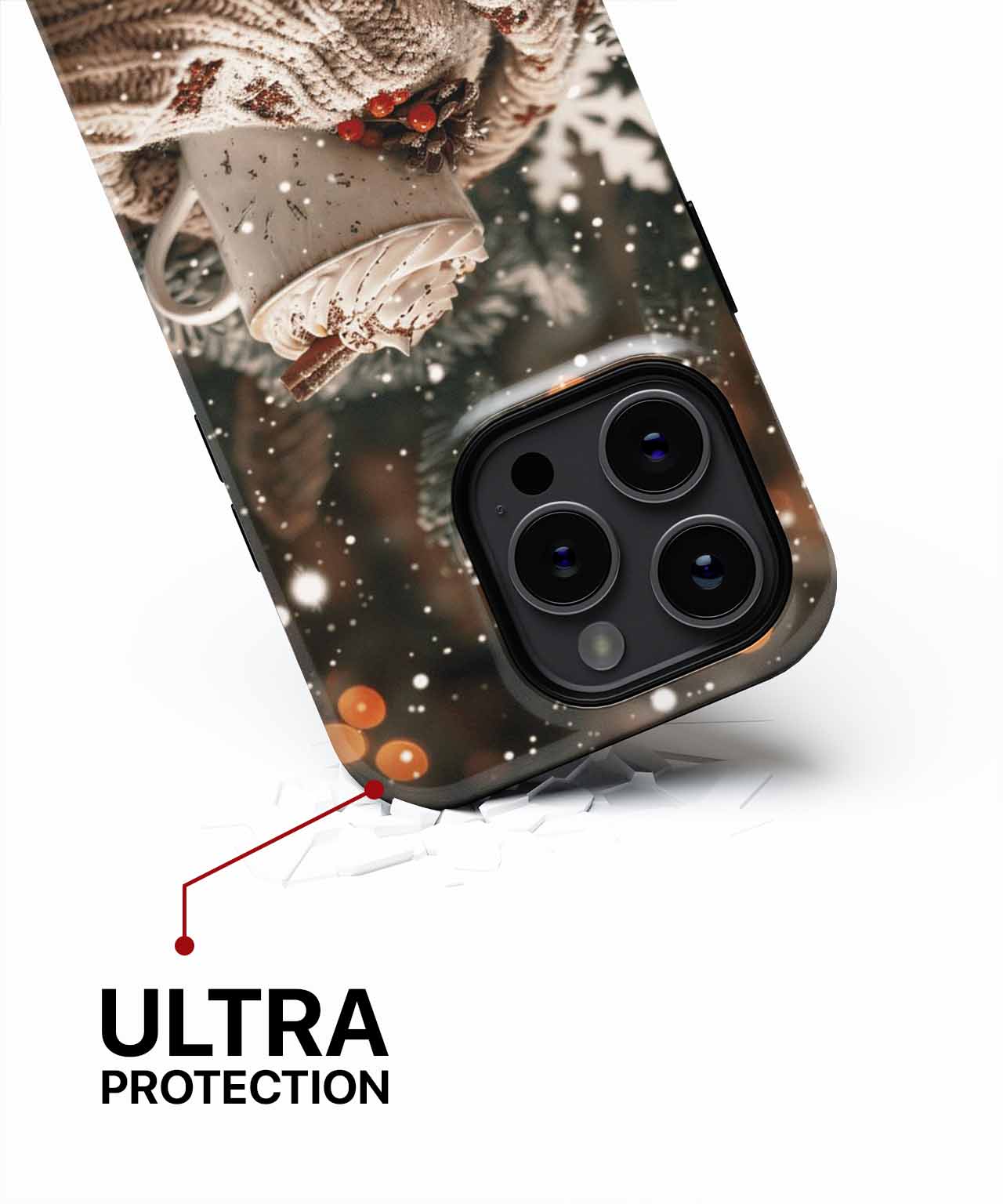 Cozy Winter Delight with Hot Cocoa iPhone case Case Cazify - Delivery Canada