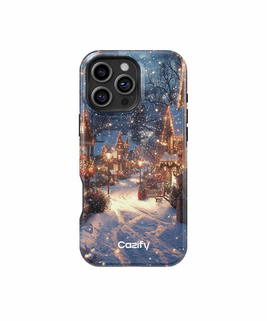 Cozy Winter Wonderland Sparkling Dream iPhone case Case Cazify - Delivery Canada