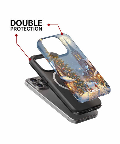 Cozy Winter Wonderland with Christmas Cheer iPhone case Case Cazify - Delivery Canada