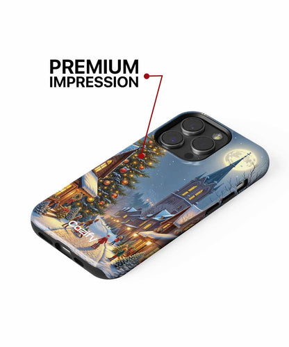 Cozy Winter Wonderland with Christmas Cheer iPhone case Case Cazify - Delivery Canada