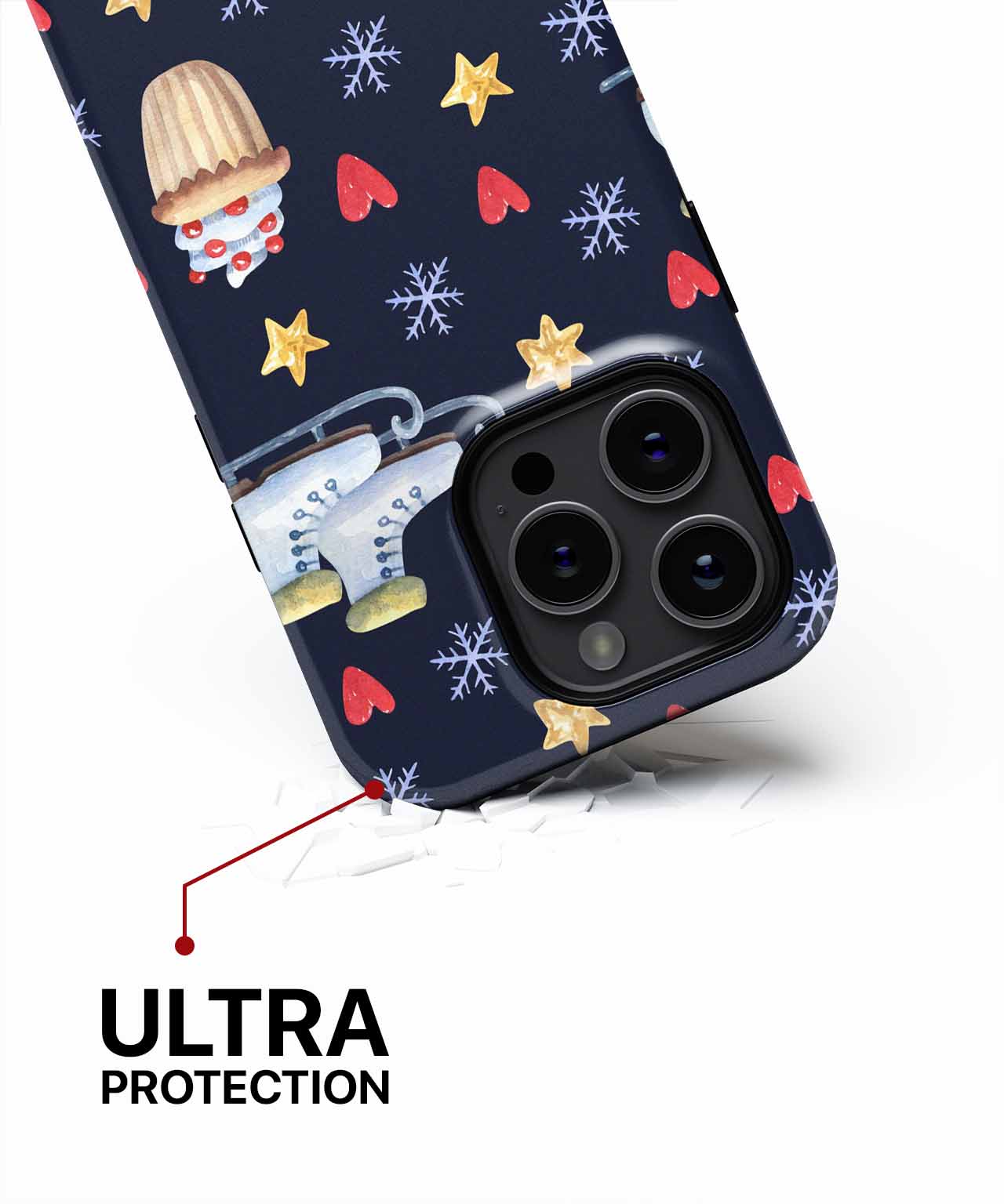 Cozy Winter Wonderland with Treats iPhone case Case Cazify - Delivery Canada