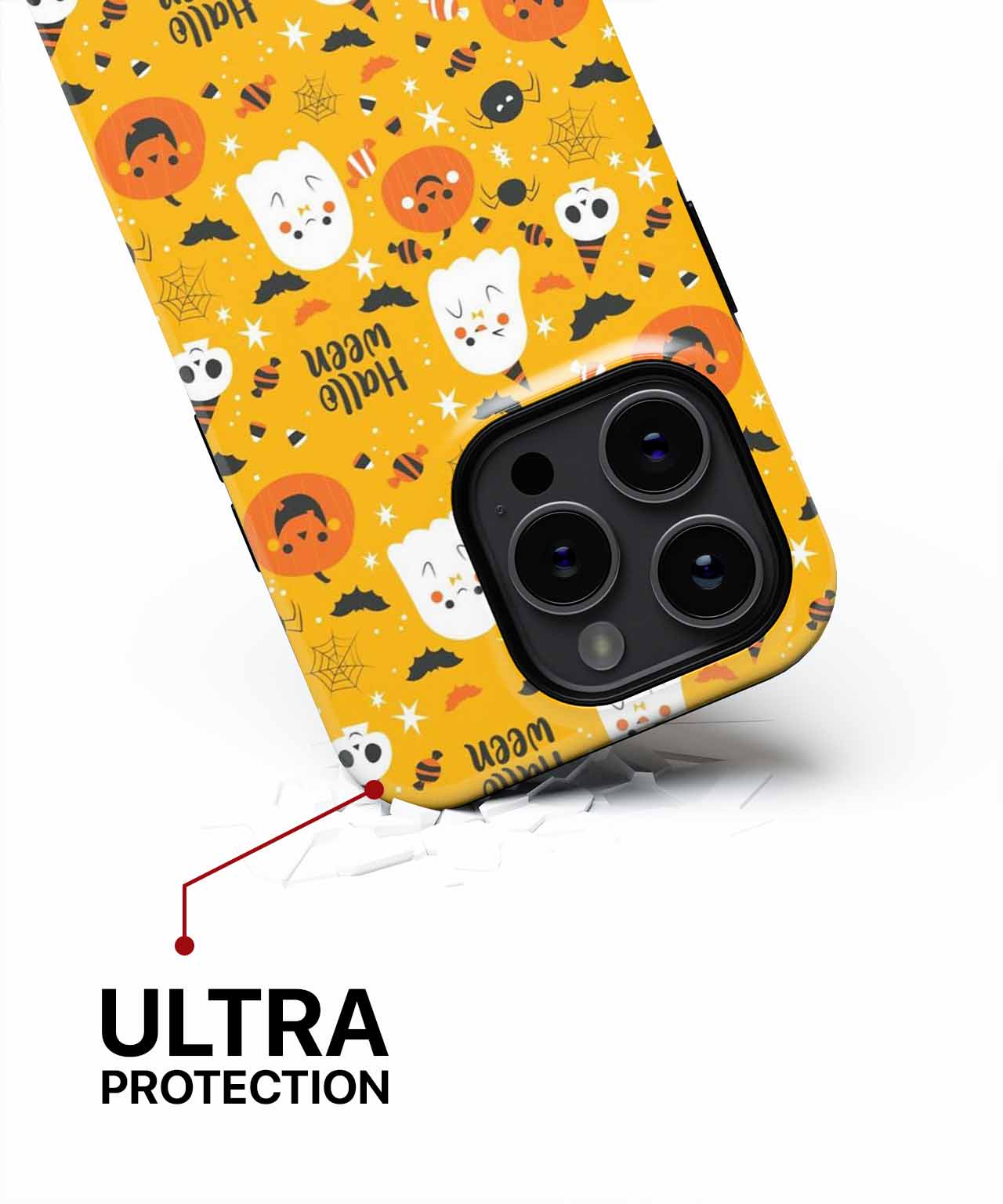 Creepy Cute Halloween Fun Pattern iPhone case Case Cazify - Delivery Canada