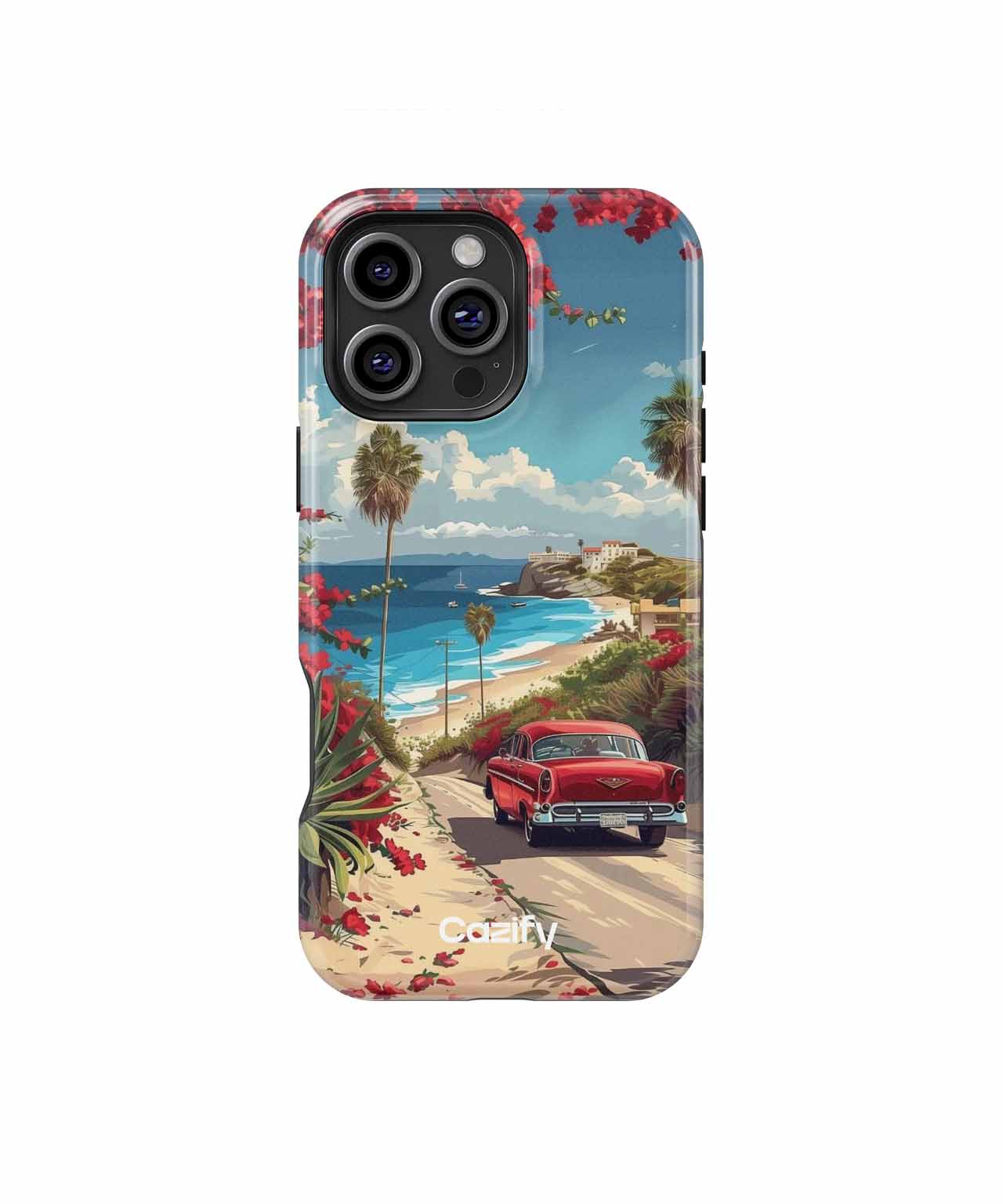 Cruising Through Tropical Paradise iPhone case Case Cazify - Delivery Canada