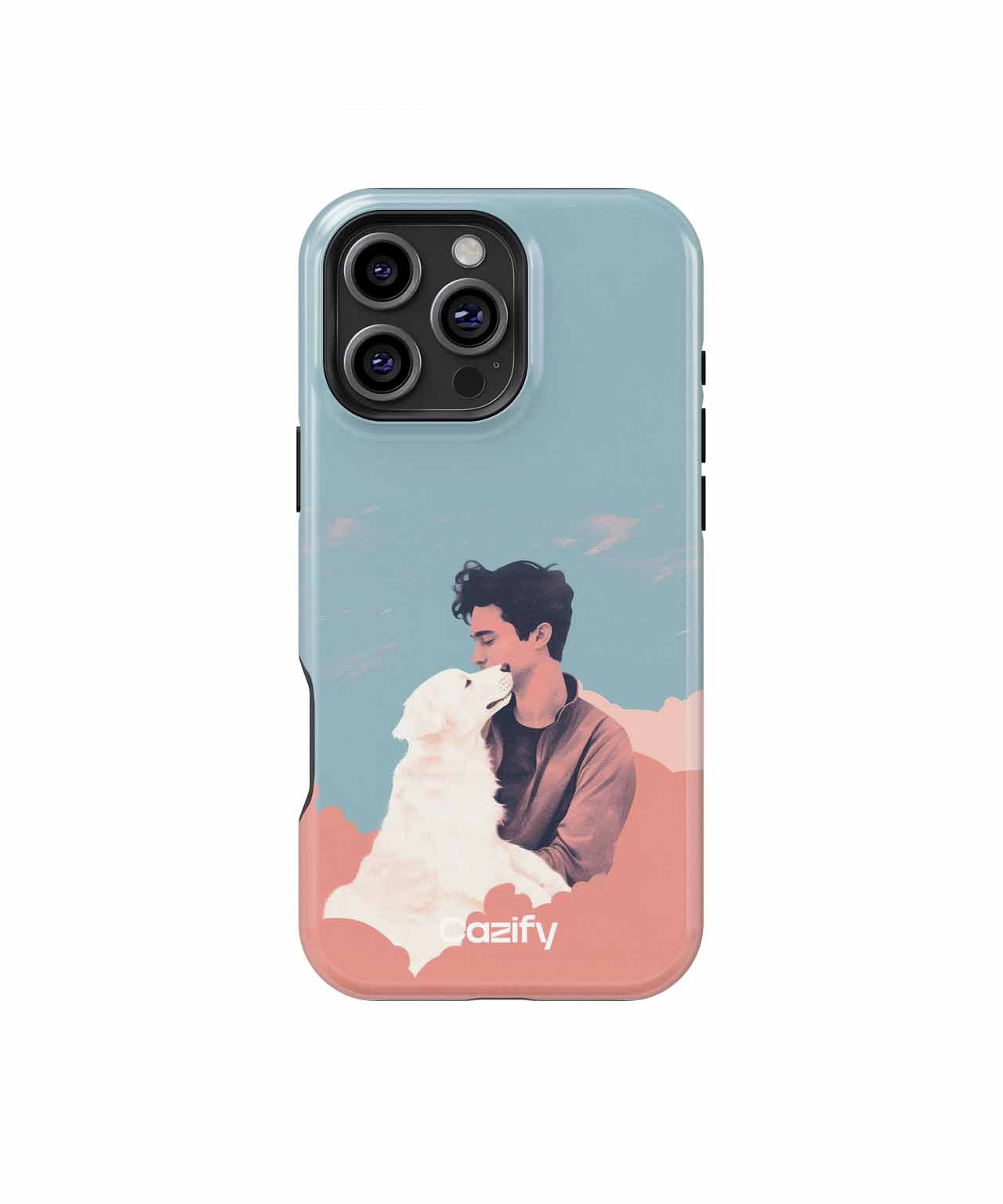 Cuddly Moments with My Furry Bestie iPhone case Case Cazify - Delivery Canada