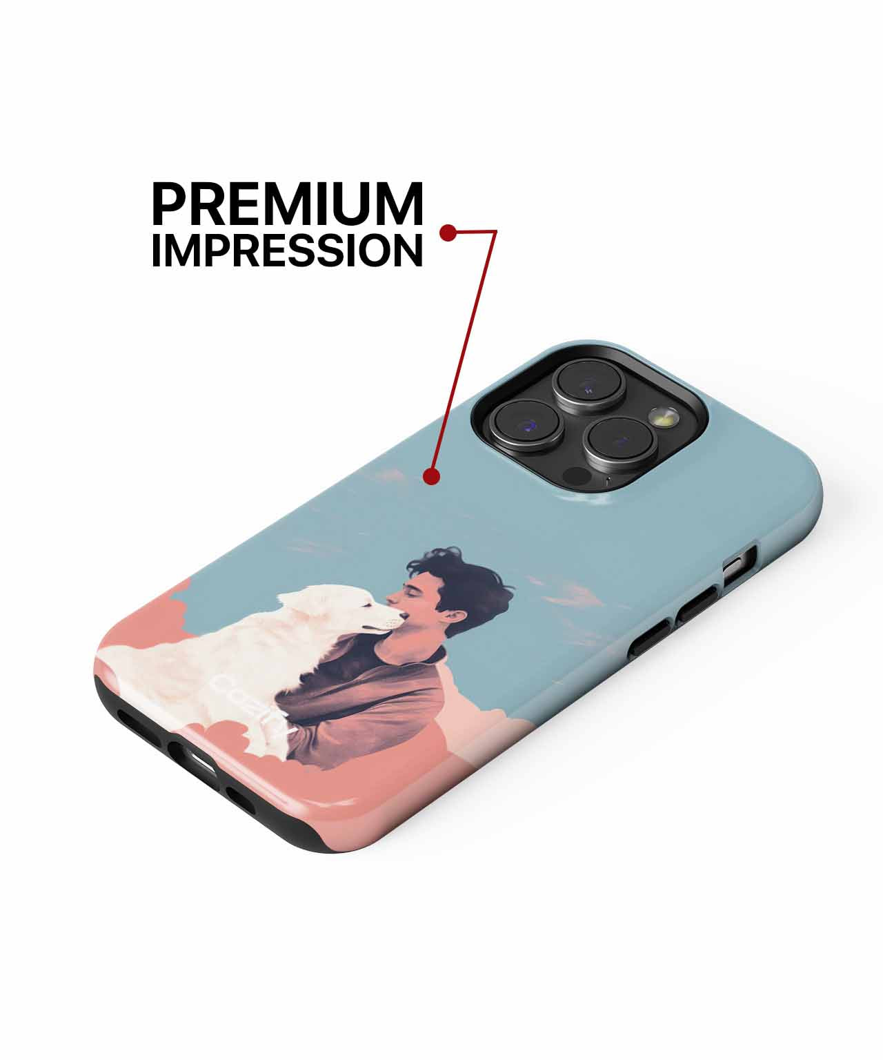 Cuddly Moments with My Furry Bestie iPhone case Case Cazify - Delivery Canada