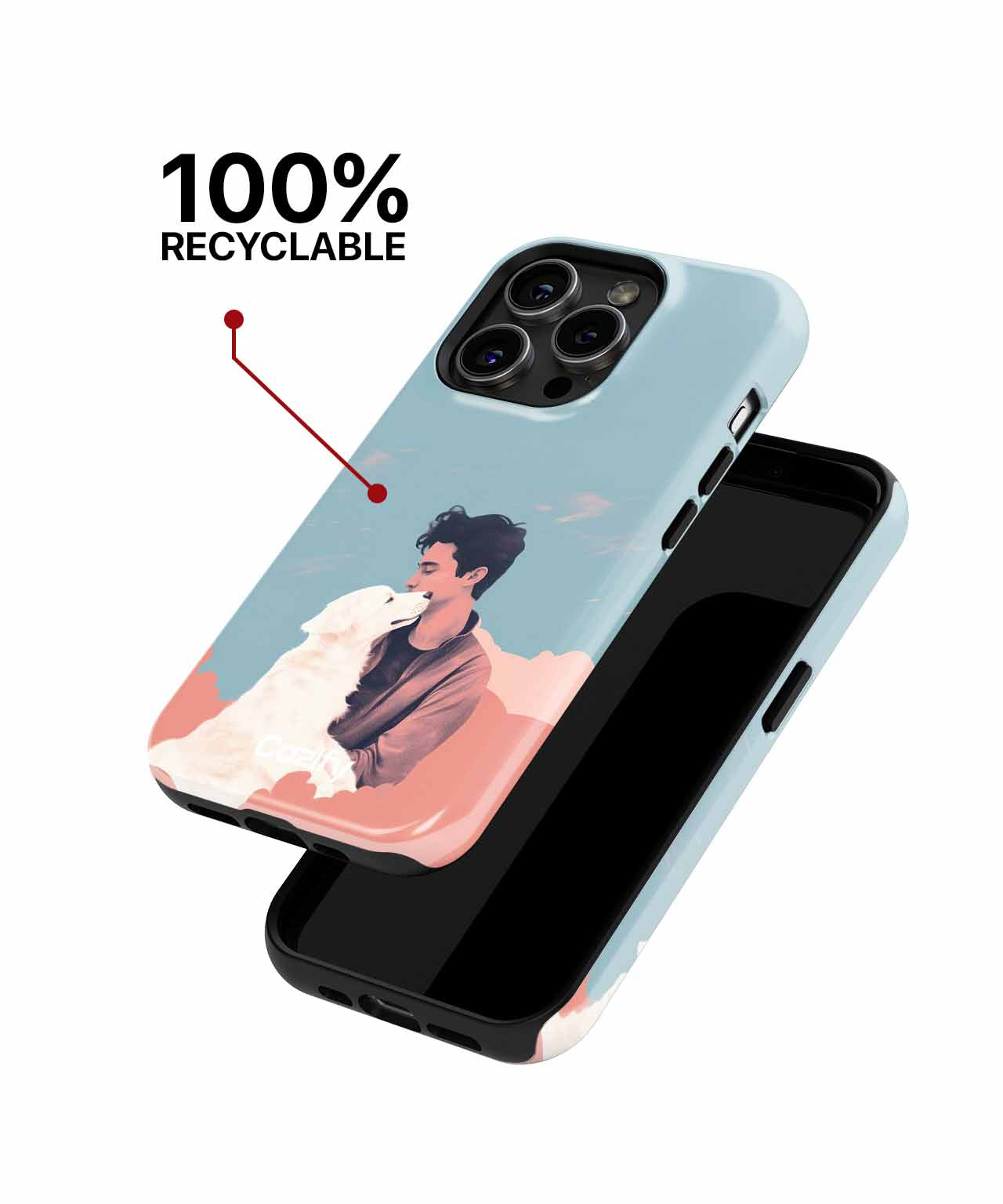 Cuddly Moments with My Furry Bestie iPhone case Case Cazify - Delivery Canada