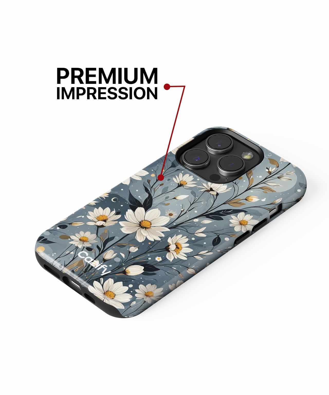 Daisy Dreams in a Moonlit Garden iPhone case Case Cazify - Delivery Canada