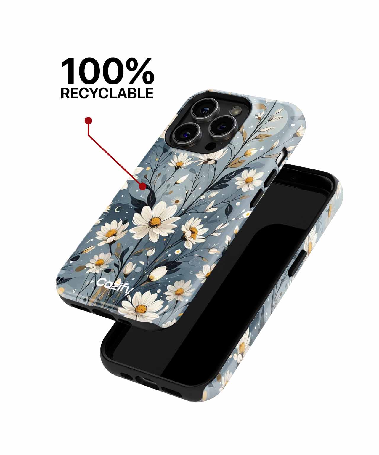 Daisy Dreams in a Moonlit Garden iPhone case Case Cazify - Delivery Canada