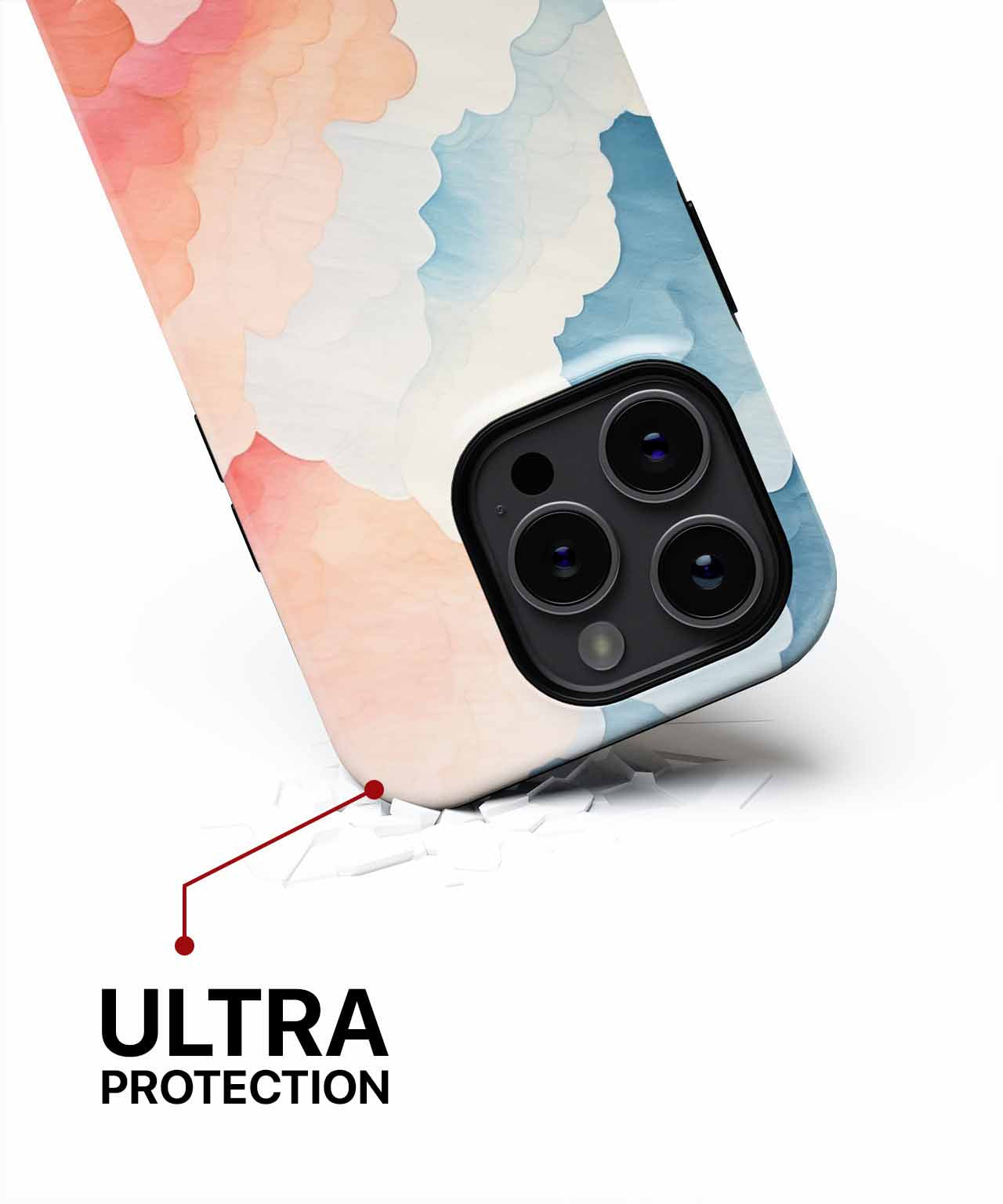 Dreamy Colorful Cloudscape Harmony iPhone case Case Cazify - Delivery Canada