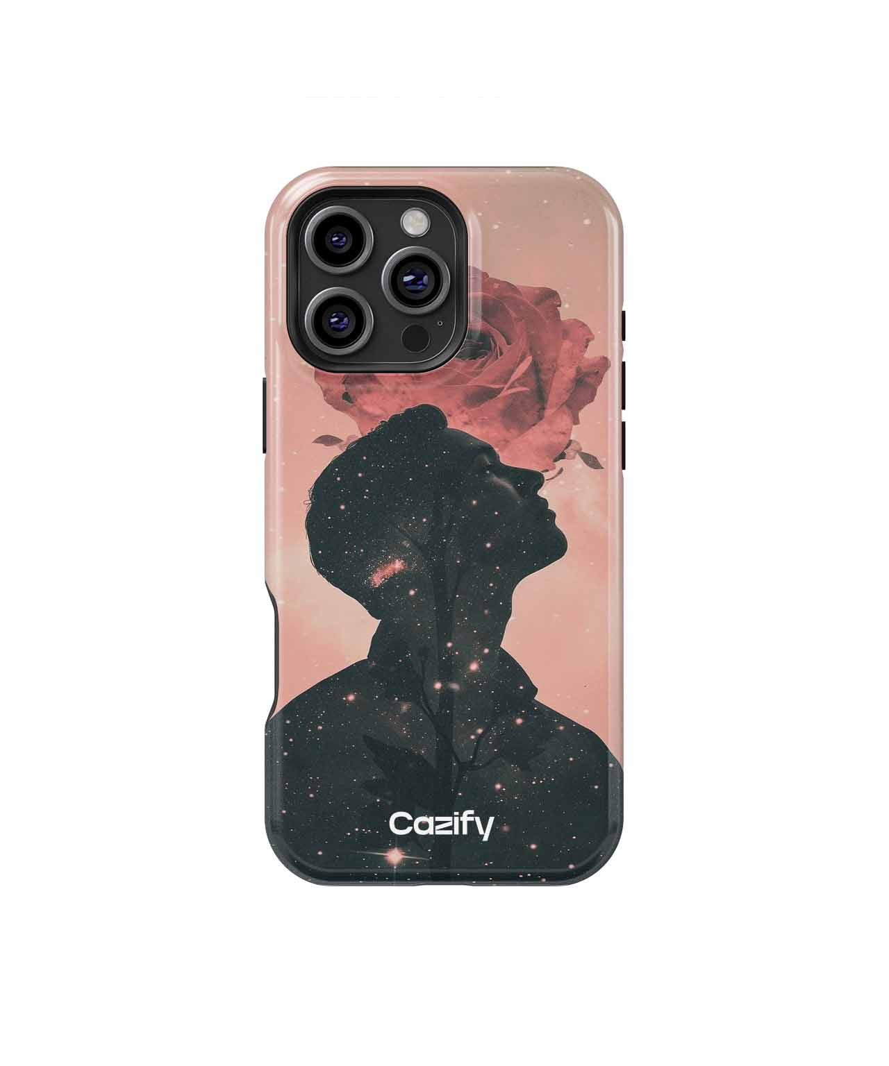 Dreamy Cosmic Rose Encounter iPhone case Case Cazify - Delivery Canada