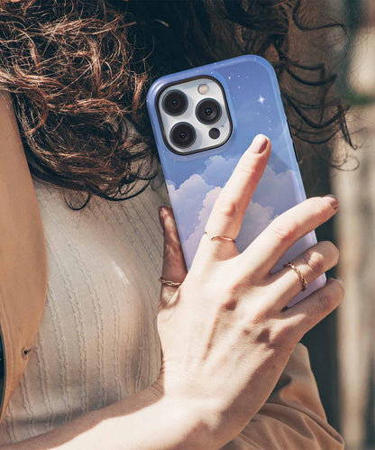 Dreamy Cotton Candy Clouds in the Sky iPhone case Case Cazify - Delivery Canada