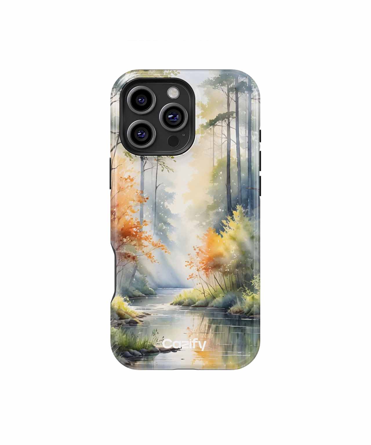 Dreamy Forest Stream Serenity iPhone case Case Cazify - Delivery Canada