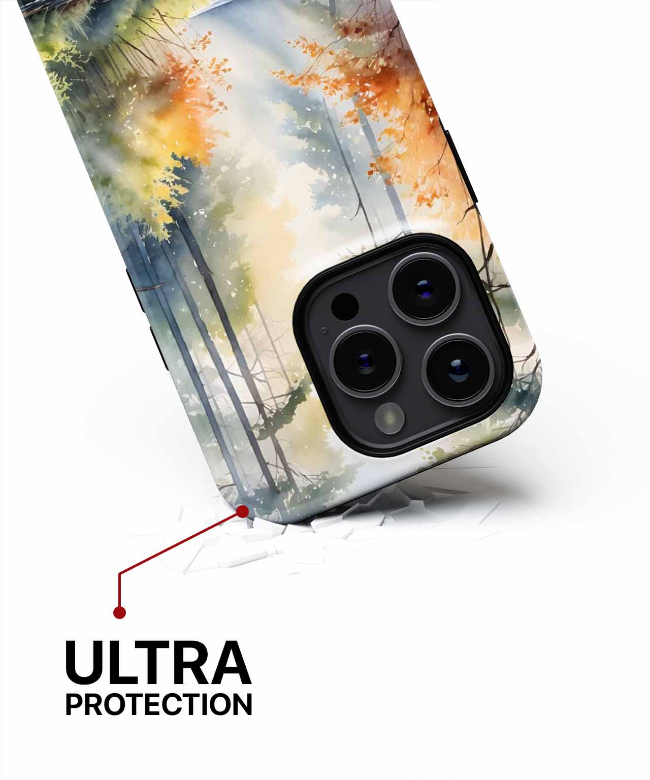 Dreamy Forest Stream Serenity iPhone case Case Cazify - Delivery Canada
