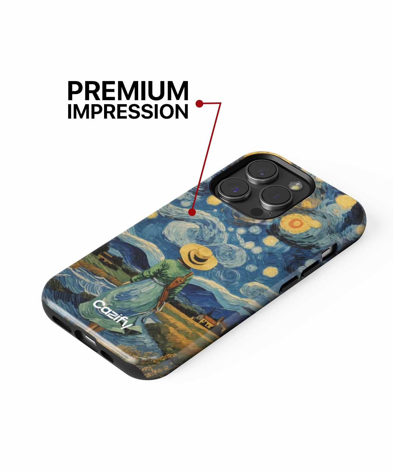 Dreamy Night Sky Wanderlust iPhone case Case Cazify - Delivery Canada