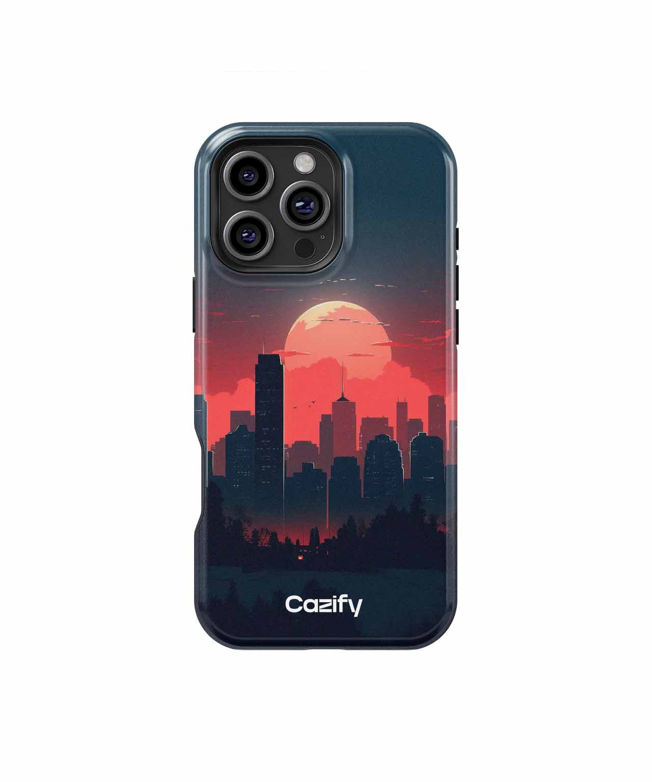 Dreamy Sunset Cityscape Vibes iPhone case Case Cazify - Delivery Canada