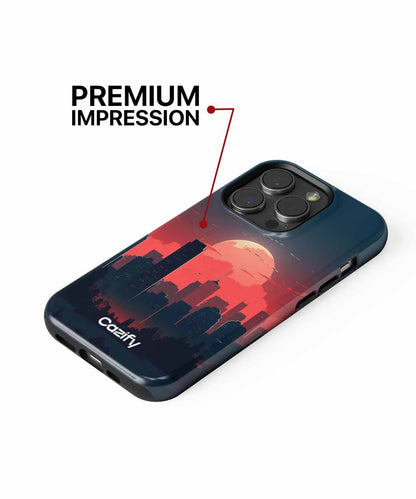 Dreamy Sunset Cityscape Vibes iPhone case Case Cazify - Delivery Canada