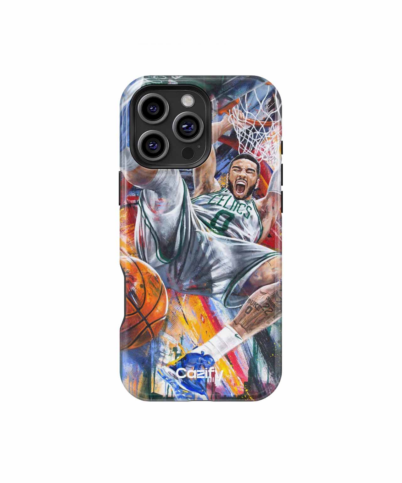 Dunking Delightful Basketball Superstar iPhone case Case Cazify - Delivery Canada