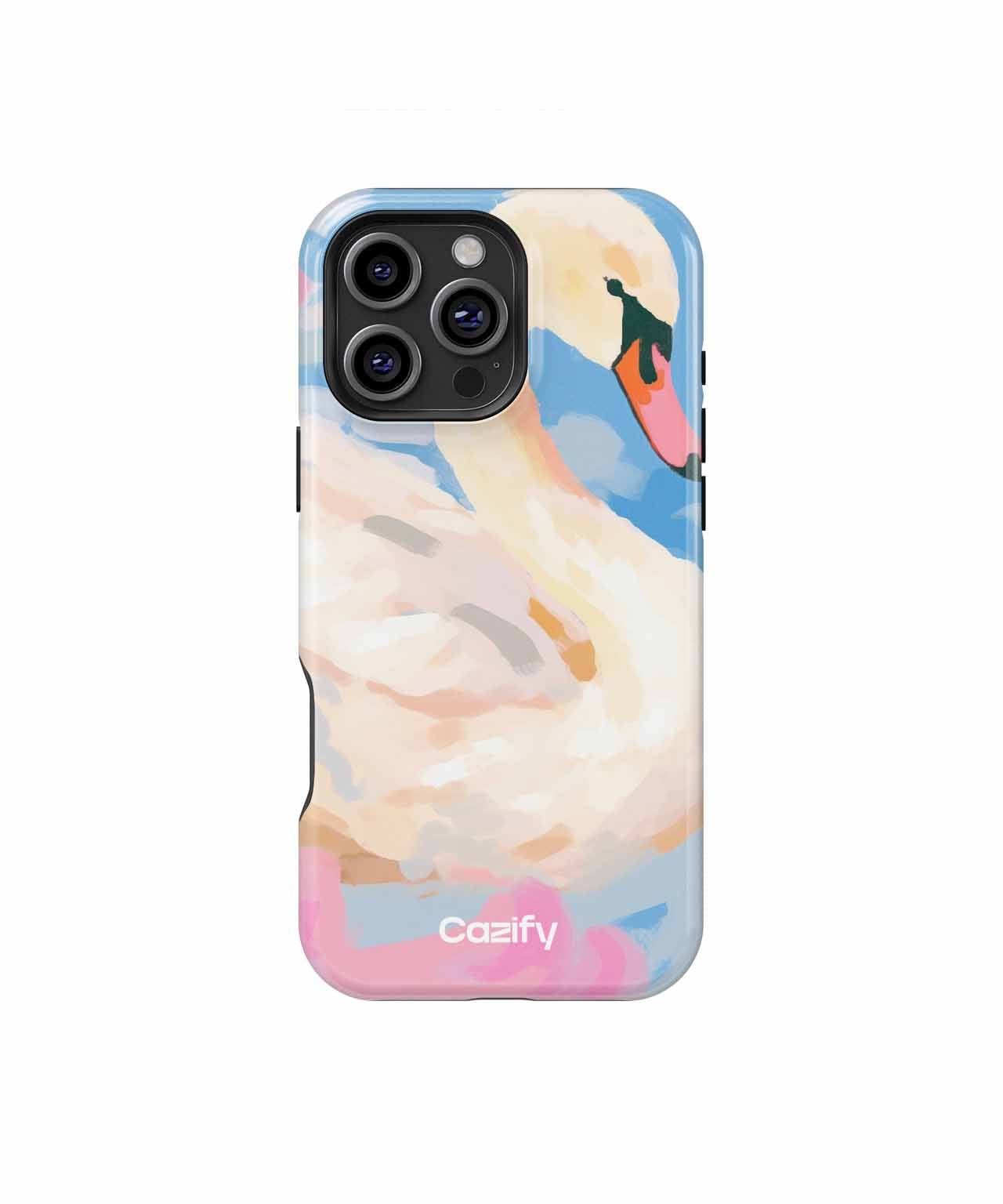 Elegant Feathered Friend Gliding by the Lake iPhone case Case Cazify - Delivery Canada