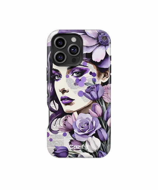 Elegant Floral Dreamscape with a Touch of Whimsy iPhone case Case Cazify - Delivery Canada