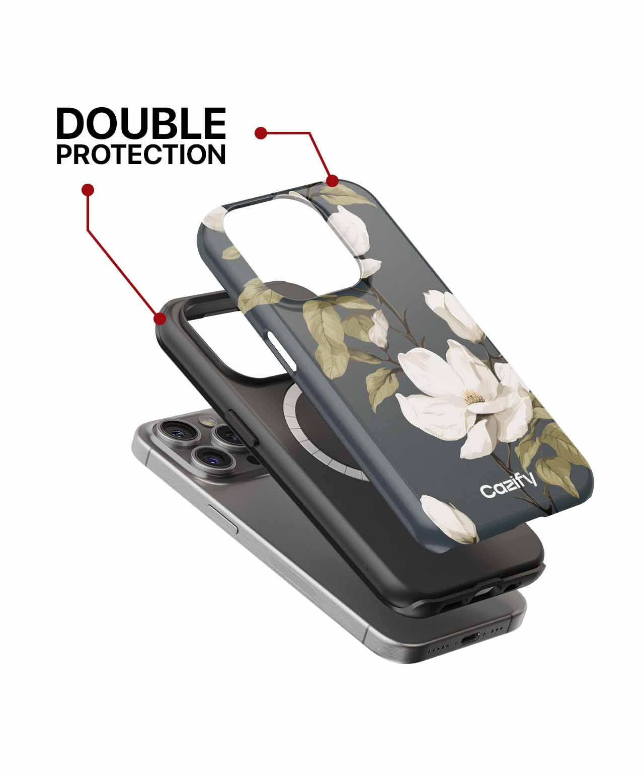 Elegant Flower Power in Bloom iPhone case Case Cazify - Delivery Canada