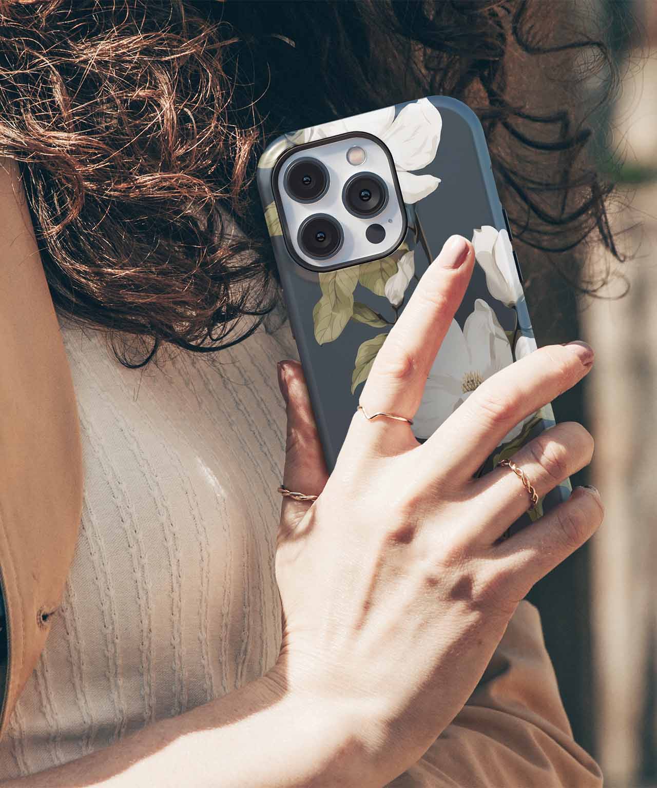 Elegant Flower Power in Bloom iPhone case Case Cazify - Delivery Canada