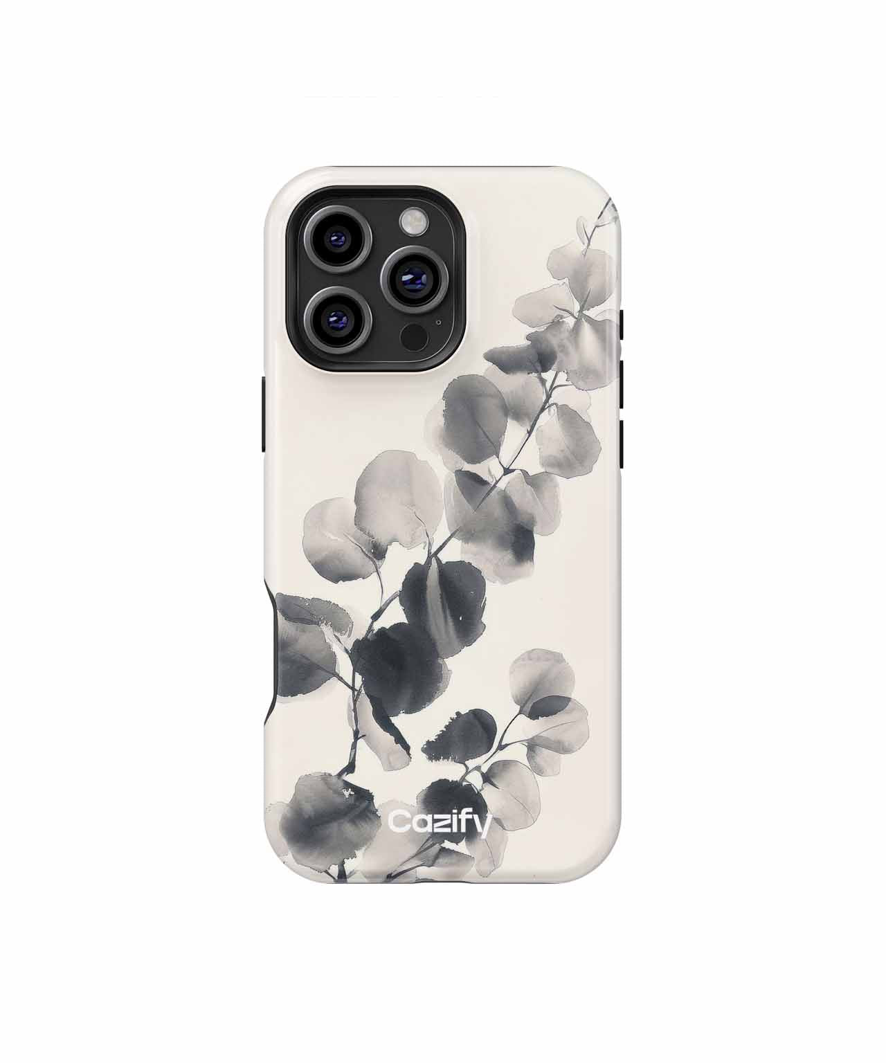 Elegant Inked Leaves Dancing in the Breeze iPhone case Case Cazify - Delivery Canada