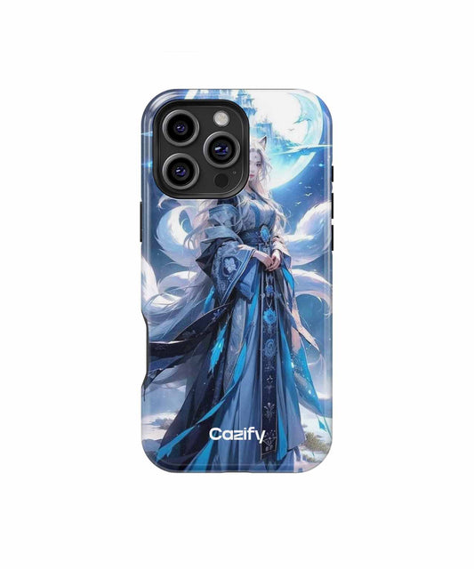 Enchanting Moonlit Fox Lady iPhone case Case Cazify - Delivery Canada