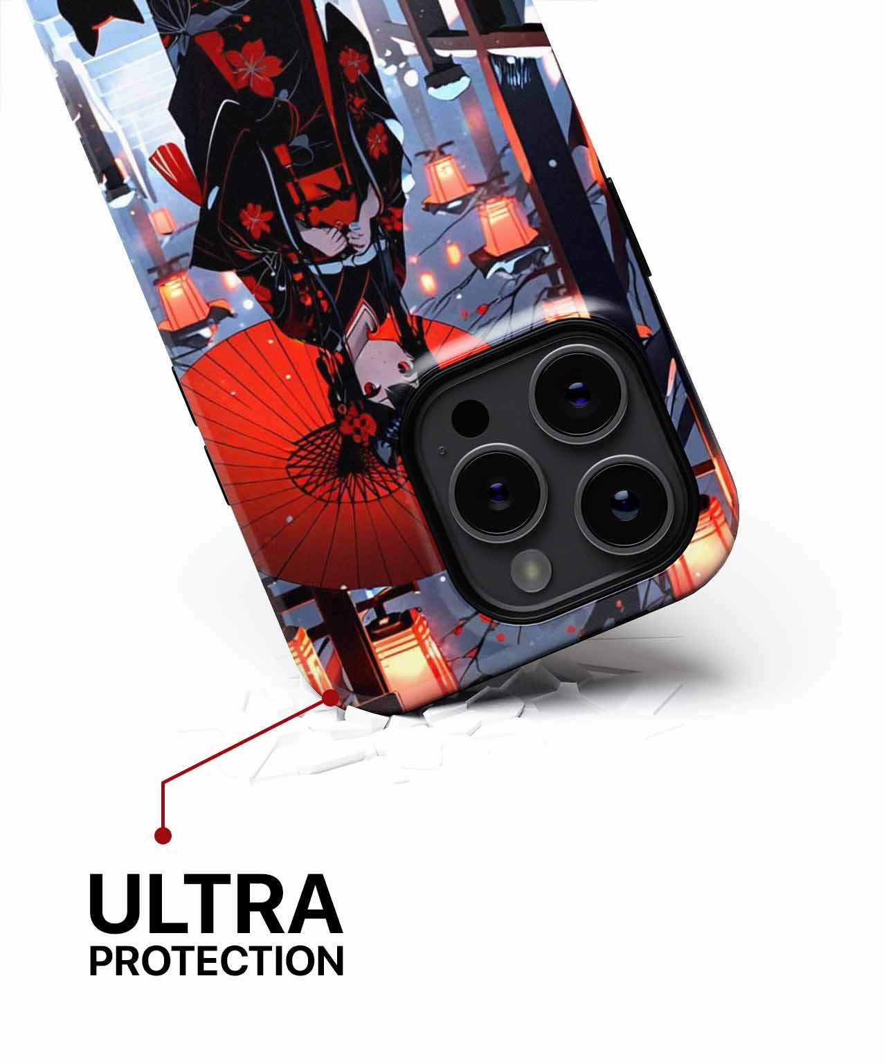 Enchanting Winter Night with Cats iPhone case Case Cazify - Delivery Canada