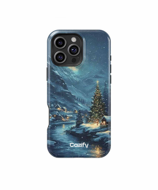 Enchanting Winter Wonderland by the River iPhone case Case Cazify - Delivery Canada