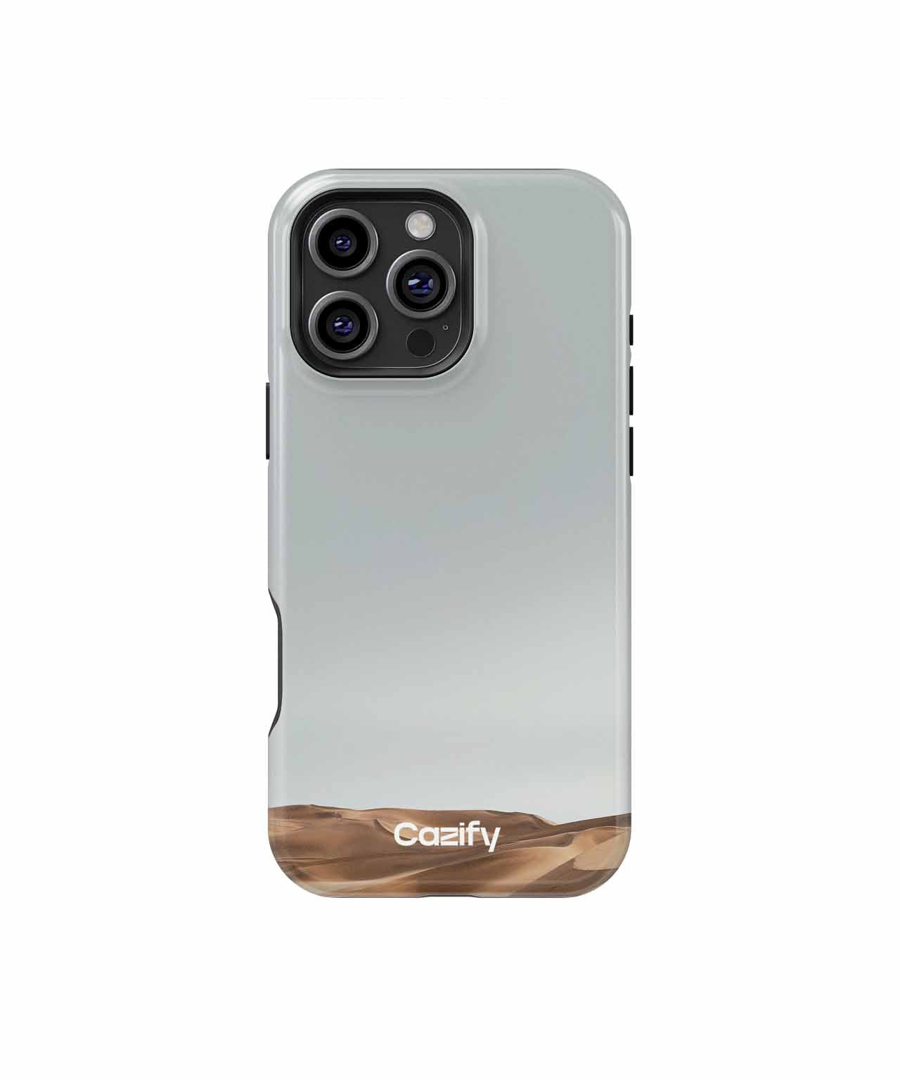 Endless Sandy Dunes Under Soft Sky iPhone case Case Cazify - Delivery Canada