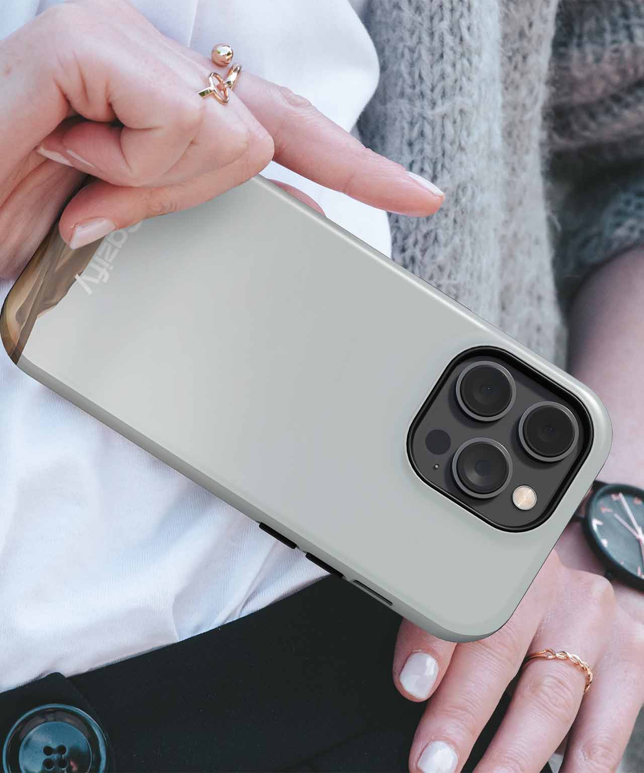 Endless Sandy Dunes Under Soft Sky iPhone case Case Cazify - Delivery Canada