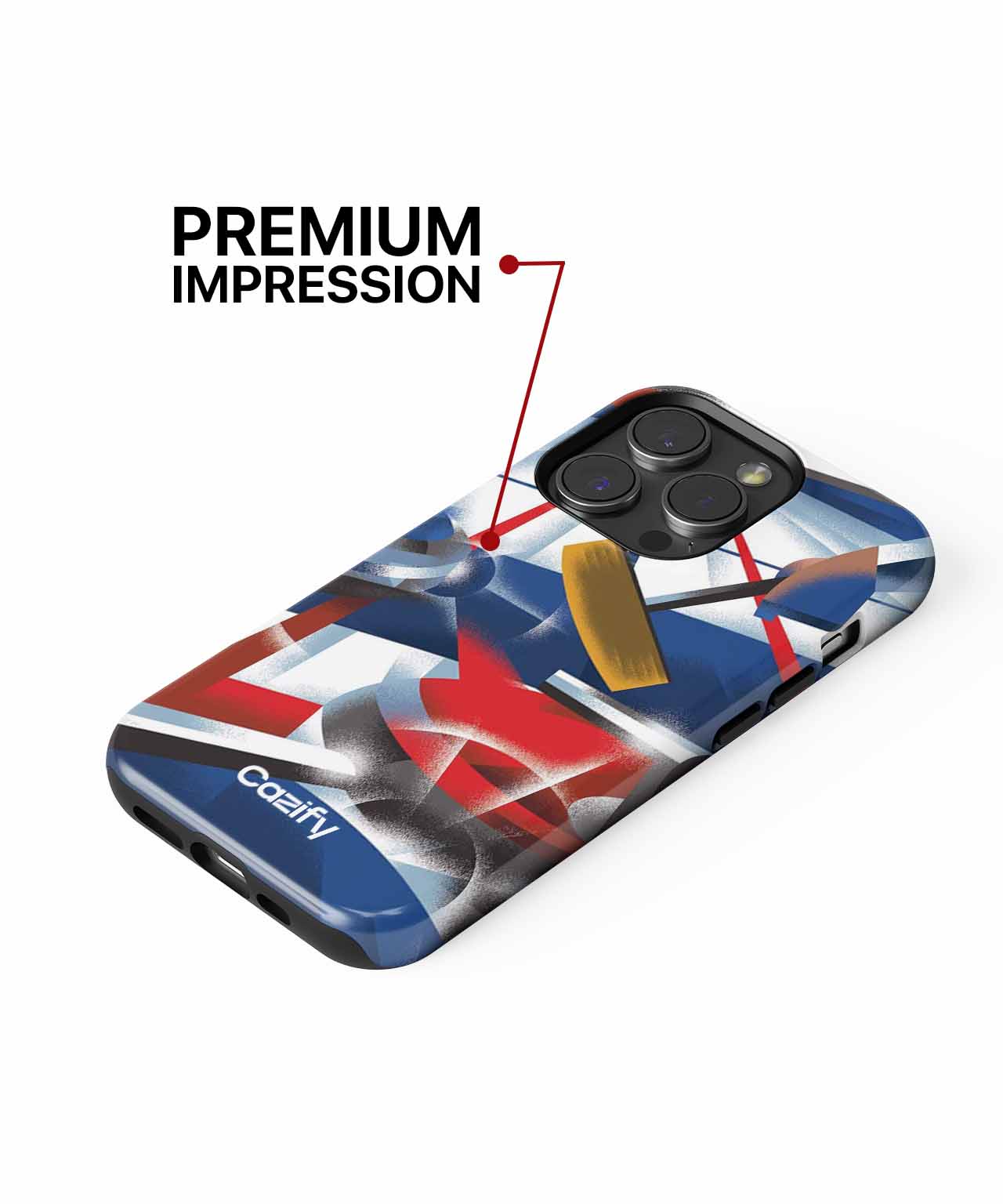 Energetic curling competition in vibrant colors iPhone case Case Cazify - Delivery Canada