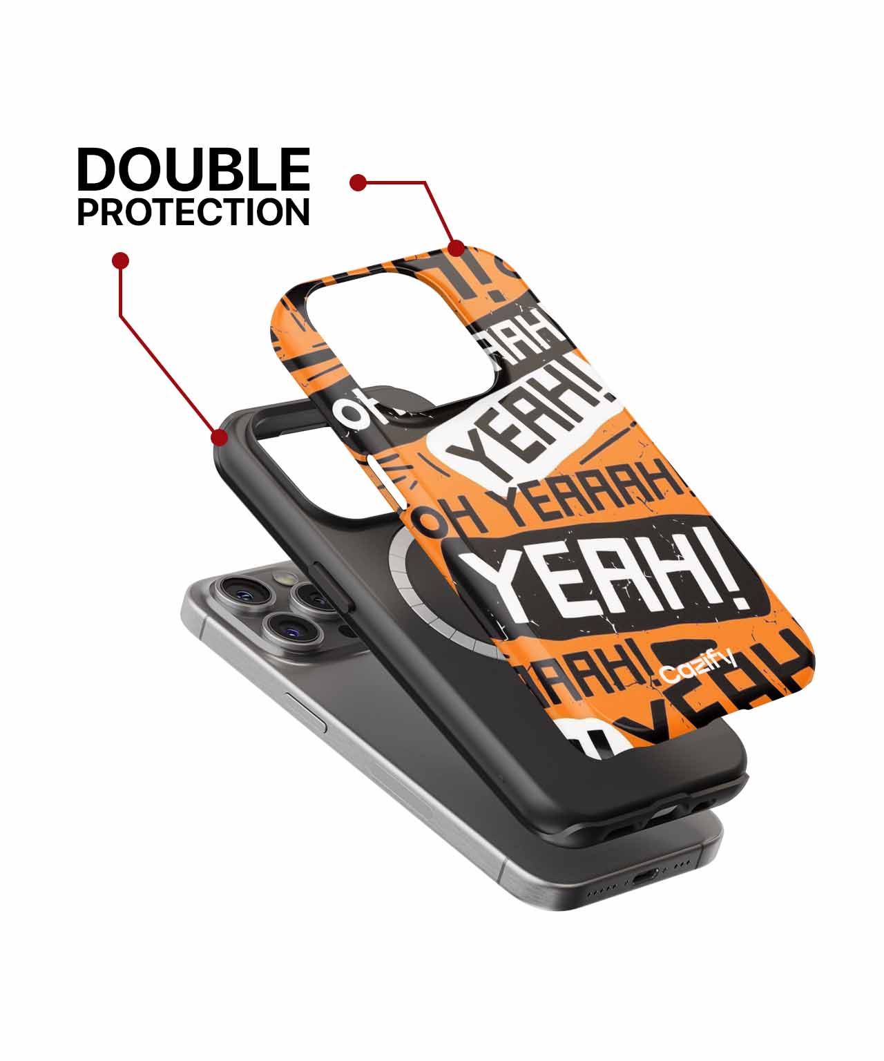 Energetic Shouts of Joyful Celebration iPhone case Case Cazify - Delivery Canada
