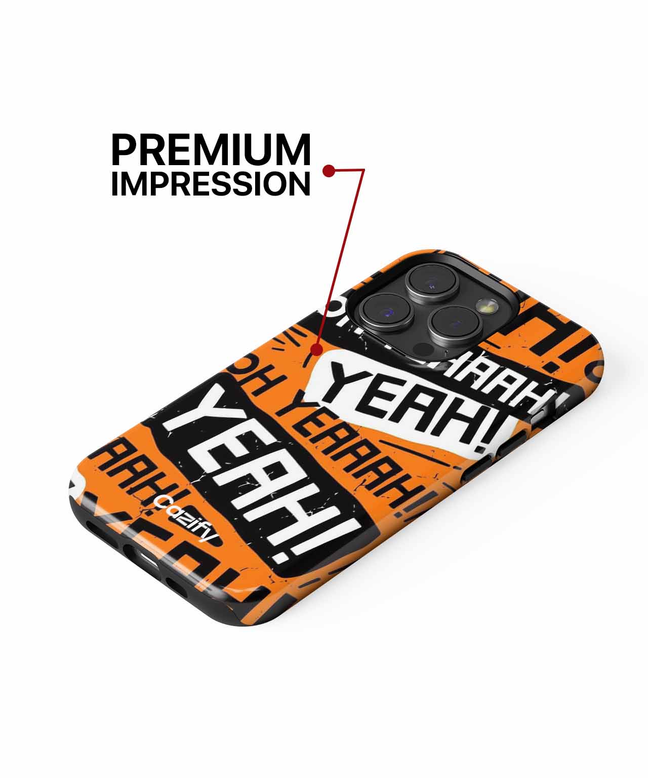 Energetic Shouts of Joyful Celebration iPhone case Case Cazify - Delivery Canada